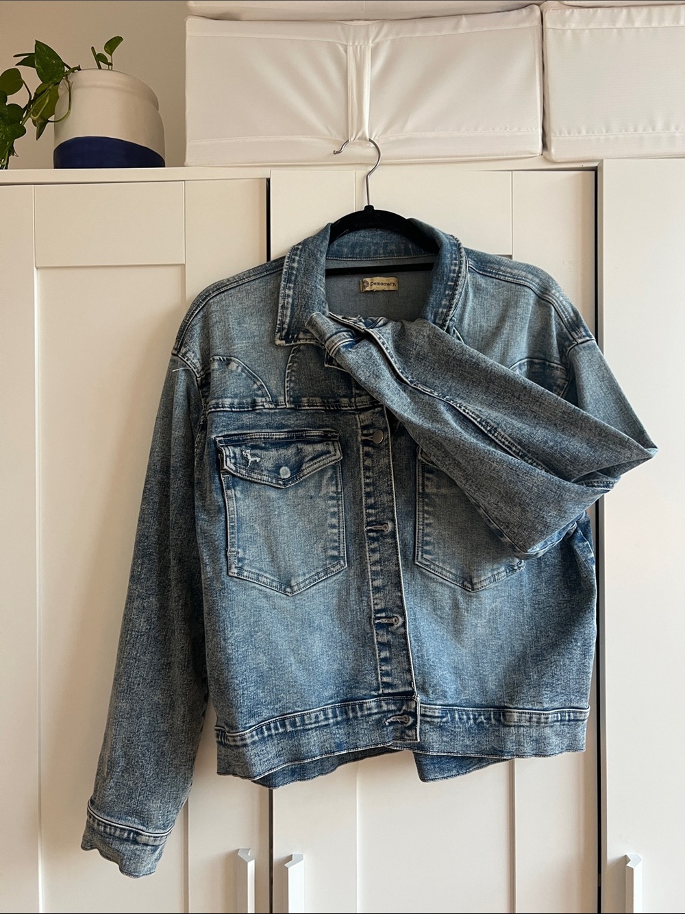 Denim jacket size